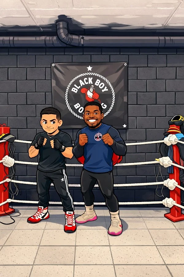 Black Boy Boxing Cardedeu