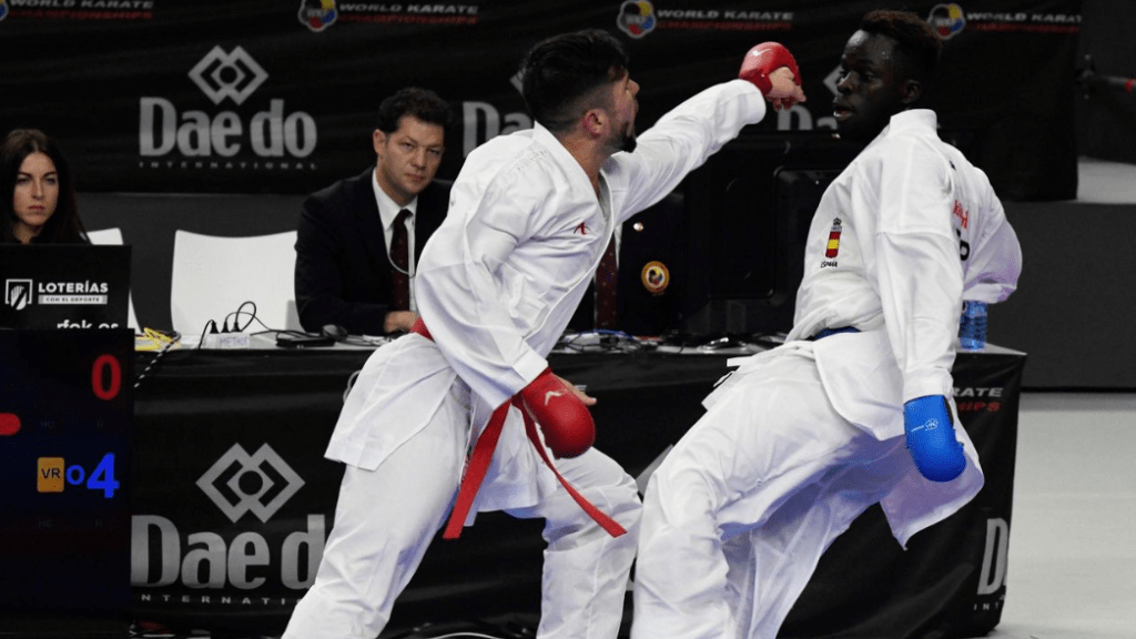 Campeonato de karate en Europa